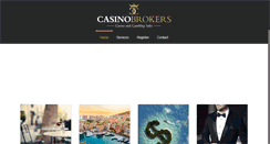Desktop Screenshot of casinobrokers.com